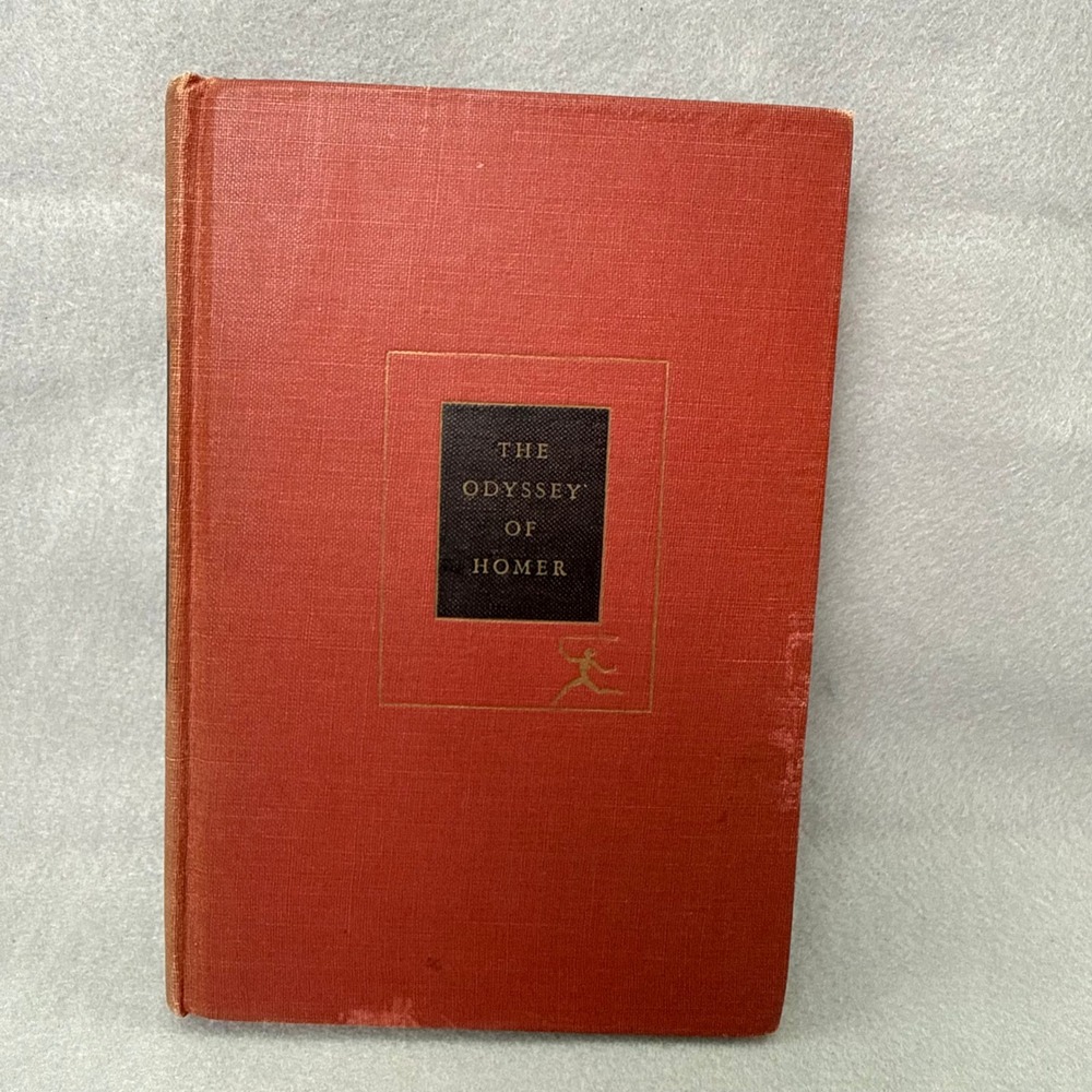 The Odyssey of Homer Modern Library Vintage Red Hardcover Book